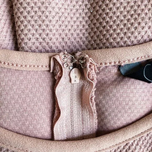 Speechless Pink Glitter Mini Dress | NWOT Cocktail / Formal | Size 7 - Picture 6 of 9